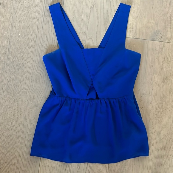 Blue Zara Top - Picture 1 of 4